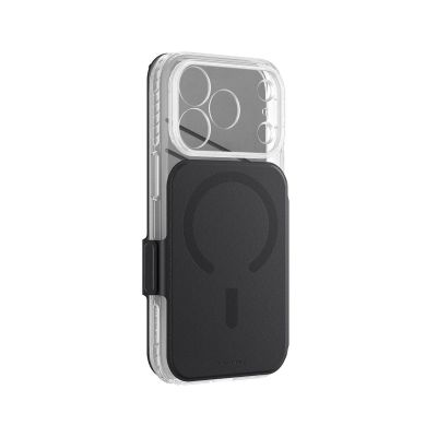 9. AmazingThing Titan Pro Lens Flip Set iPhone 18 Pro Max Case with Wallet, MagSafe Compatible - Black