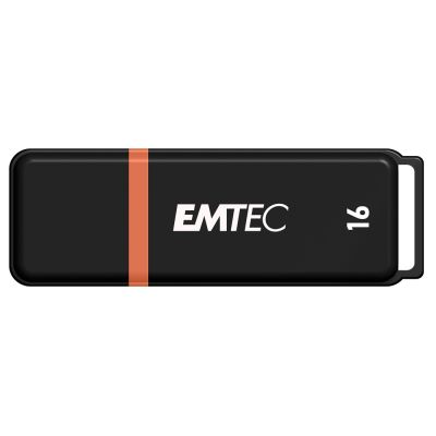 9. Emtec K100 USB Flash Drive 16GB USB Type-A 2.0 Black, Multicolor
