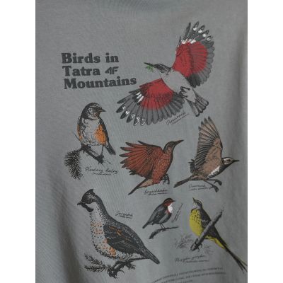 9. Women's loose T-shirt with print 4F 4FKAW26TTSHF4502-26S