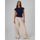 6. Women's wide leg trousers 4F 4FRSS26TTROF1970-12S