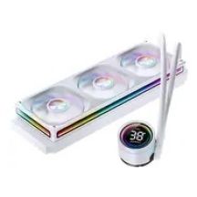 Jonsbo TH-360 AiO Wasserkühlung, ARGB, Segmentanzeige - 360mm, white