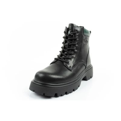 3. Lee Cooper boots, women's boots, leather boots, insulated, lace-up