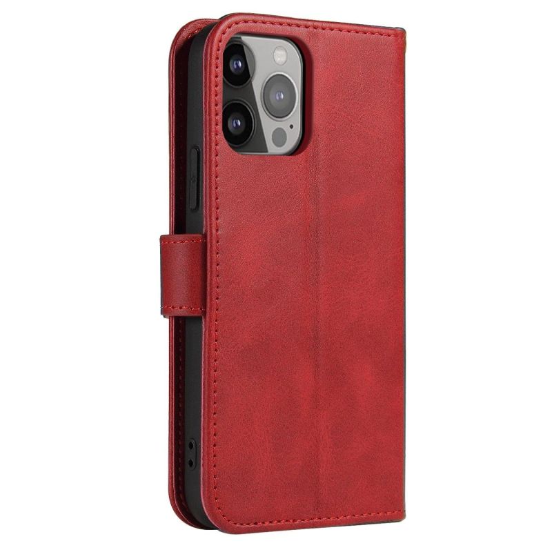 4. Magnet Case case for Samsung Galaxy S23 cover with flip wallet stand red