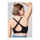 4. CASALL Multifunctional Straps Sports Bra, Black