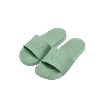 13. Kubota basic plain pastel green pool flip-flops K25SS-101-001-17-1