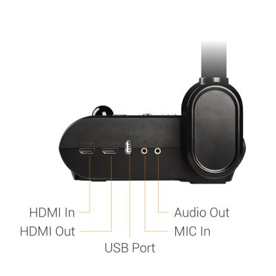 6. AVer F50+ Document Camera Black 25.4 / 3.2 mm (1 / 3.2") CMOS USB 2.0