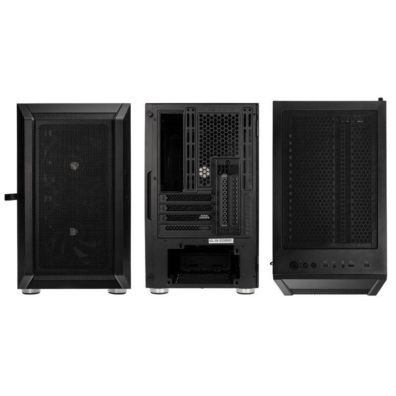 4. Kolink CITADEL MESH Micro Tower Computer Case, Black