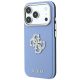 2. Guess Smooth & Big Strass Logo Case for iPhone 18 Pro Max / 17 Pro Max - Blue
