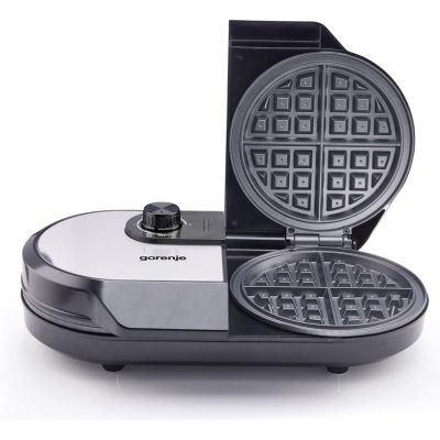 8. Gorenje Mini Grill Electric Grill, Waffle Plate, WM1400SB, 1400 W, Diameter 18 cm, Black