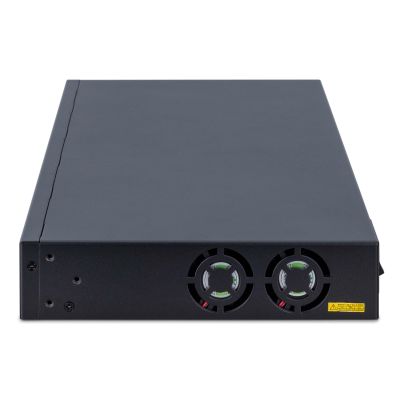 22. 10G Ethernet Power Supply/Injector PoE+ 802.3at, 16 ports, PoE budget 250W