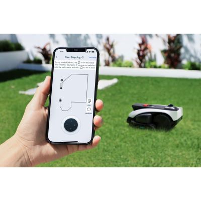 10. Ecovacs GOAT O1200 LiDAR PRO EU Robot Lawn Mower Battery Black, White