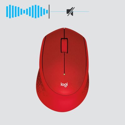 12. Logitech M330 Mouse 910-004911 (optical; 1000 DPI; red)
