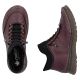 11. Women's insulated ankle boots, burgundy, Rieker 53650-30