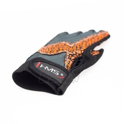 6. Gloves for the gym Oragne / Gray W HMS RST03 rM