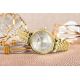 6. EMPORIO ARMANI AR11766 Gianni T-Bar Women's Watch + BOX