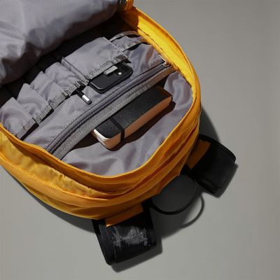 6. The North Face Borealis Classic Backpack Black, Orange Nylon