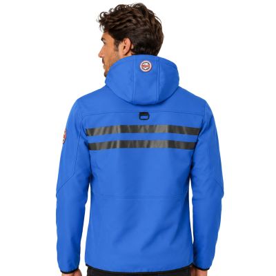 2. Men’s softshell jacket Geographical Norway ROYAUTE DB ROYAL BLUE RED MEN 068 (WY2170H/GN-ROYAL BLUE / RED)