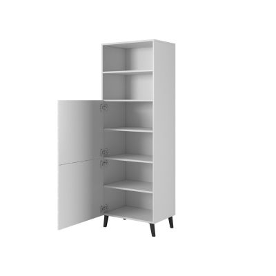 2. ABETO display cabinet 60x40xH176.5 white/white gloss