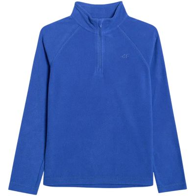 9. Boy's fleece sweatshirt 4F M058 cobalt 4FJWAW25UFLEM058 36S