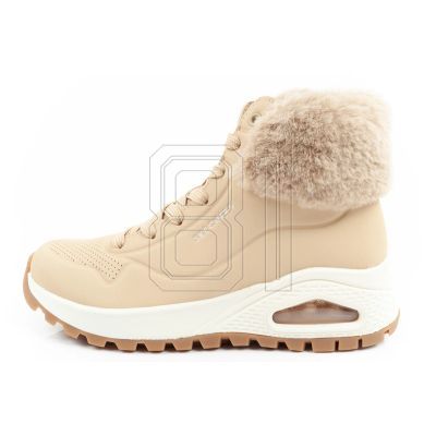 11. Skechers Uno Rugged Women's Insulated Winter Boots Brown