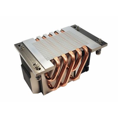 5. Dynatron A54 computer cooling system Processor Air Cooler 6 cm Black, Gray 1 pc.