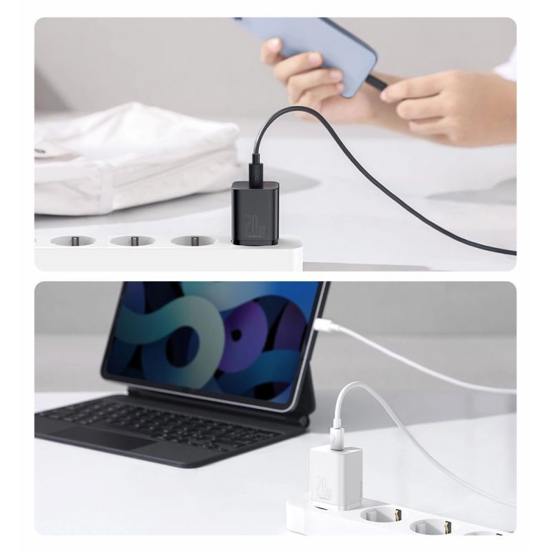 17. Baseus Super Si 1C fast charger USB Type C 20 W Power Delivery blue (CCSUP-B03)
