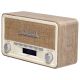 4. Denver DAB-18 Retro Radio, light wood