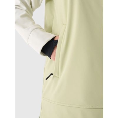 4. Women's 4F 4FWAW24TSOFF289-44S softshell snowboard jacket with 5000 membrane