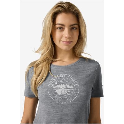 2. Women’s SUPER.NATURAL W Exploring Tee grey