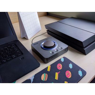 5. Sound Blaster X4 external sound card
