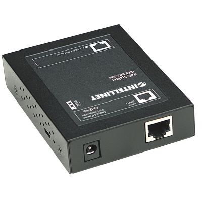 6. Intellinet 560443 Network Splitter Black PoE Support