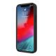5. Ferrari FESAXHCP12LBK iPhone 12 Pro Max 6.7" black/black hardcase On Track Carbon Stripe