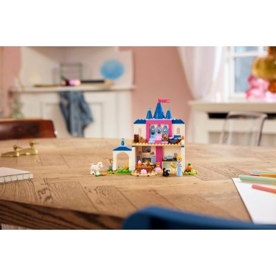12. LEGO Disney 43283 - Cinderella's Castle and Her Animal Friends