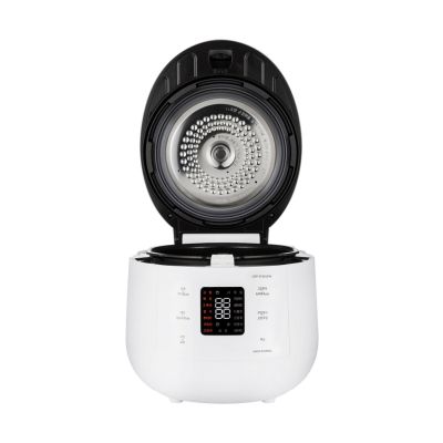8. Cuckoo rice cooker + steamer 1.08l white CRP-ST0609F
