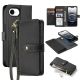 Dux Ducis Lawa Leather Case for iPhone 16e / 17e with Detachable Magnetic Wallet - Black