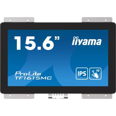 5. iiyama ProLite TF1615MC-B1 computer monitor 39.6 cm (15.6") 1920 x 1080 px Full HD Touchscreen Black