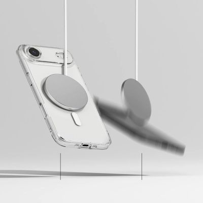 6. Ringke Fusion Magnetic MagSafe Case for iPhone 17 Air - Clear