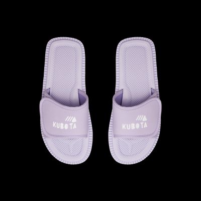 2. Kubota Velcro Classic Flip Flops Pastel Purple K25SS-100-001-10-1