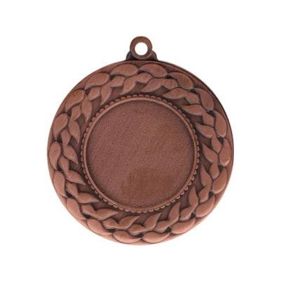 4. Bronze medal with space for a 25 mm emblem - steel medal
