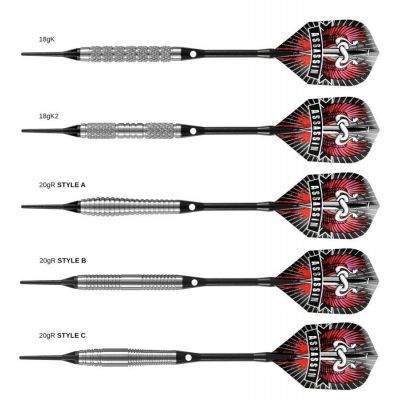 4. Harrows Assassin Darts 85% Softip HS-TNK-000013252