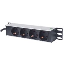 INTELLINET 10-WAY RACK POWER STRIP, 4 SC OUTLETS