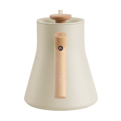 2. Fellow Stagg EKG PRO 900ml Sesame Beige Electric Kettle with Wooden Handle