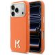 Karl Lagerfeld Karl Head Logo MagSafe Case for iPhone 17 Pro Max - Orange