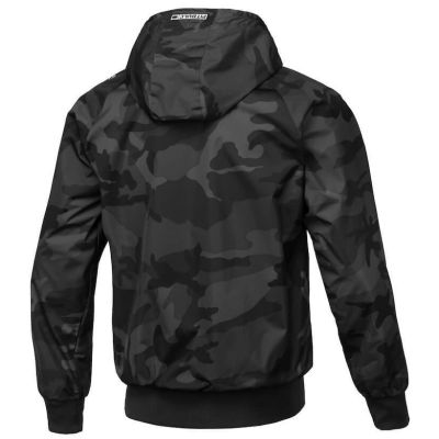 2. Pit Bull West Coast Athletic Logo Men's Windbreaker Jacket - 523001901504