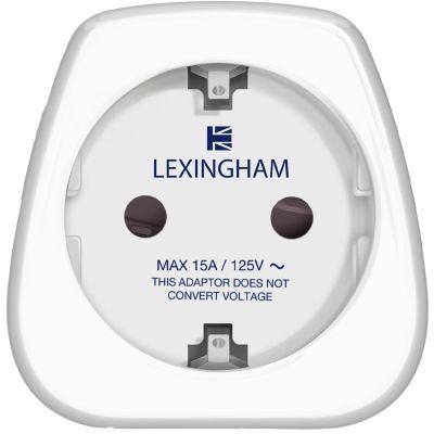 LEXINGHAM SCHUKO TO USA ADAPTER
