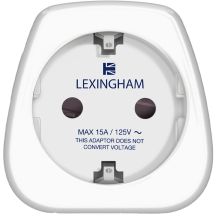 LEXINGHAM SCHUKO TO USA ADAPTER