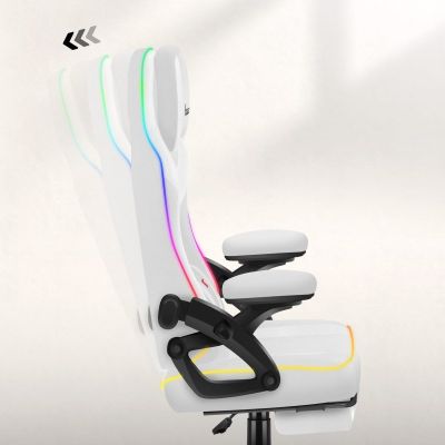 2. Force 4.6 RGB White Mesh Gaming Chair