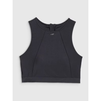 6. Women's sports bikini top 4F 4F 4FWSS25UBKTF073-20S