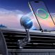 3. Wozinsky WCT5-6S4Y Car Holder with Qi/MagSafe 15W Inductive Charger for Air Vent - Black
