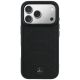 9. Mercedes Leather Mesh with Bow Line MagSafe Case for iPhone 17 Pro Max - Black